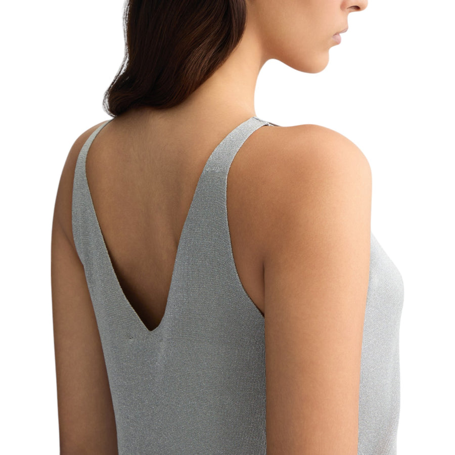 Top donna in maglia lurex®