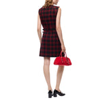 Vestito donna corto a quadri