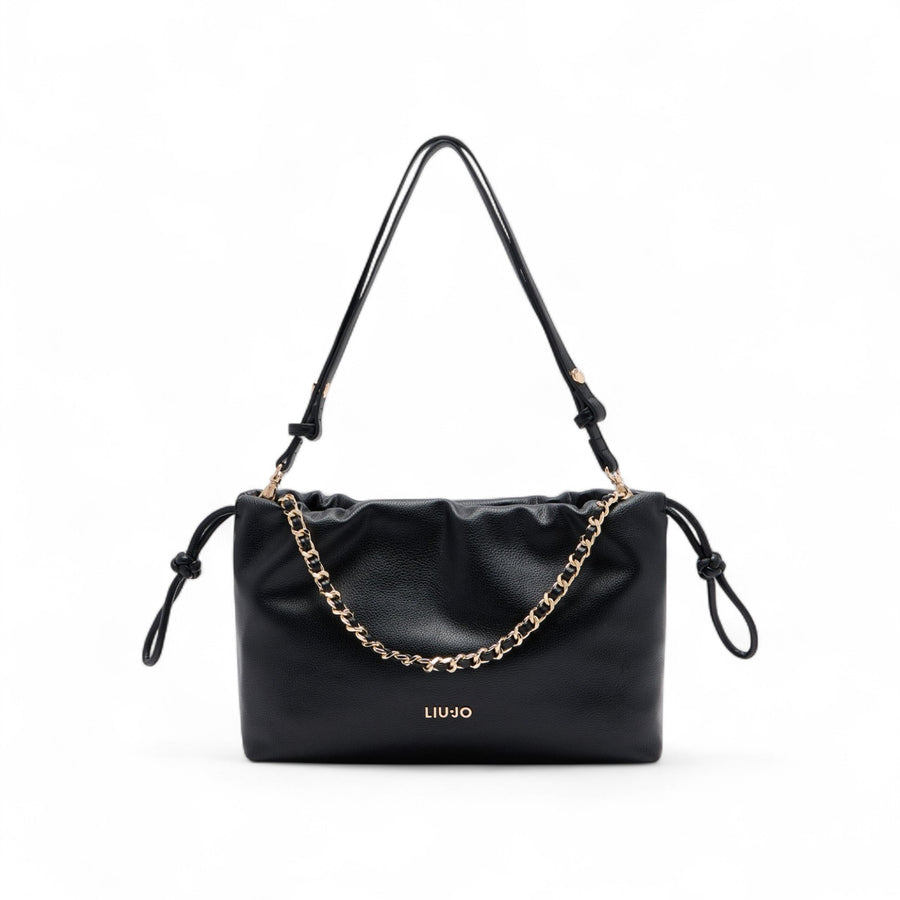 Borsa donna a spalla media con catena