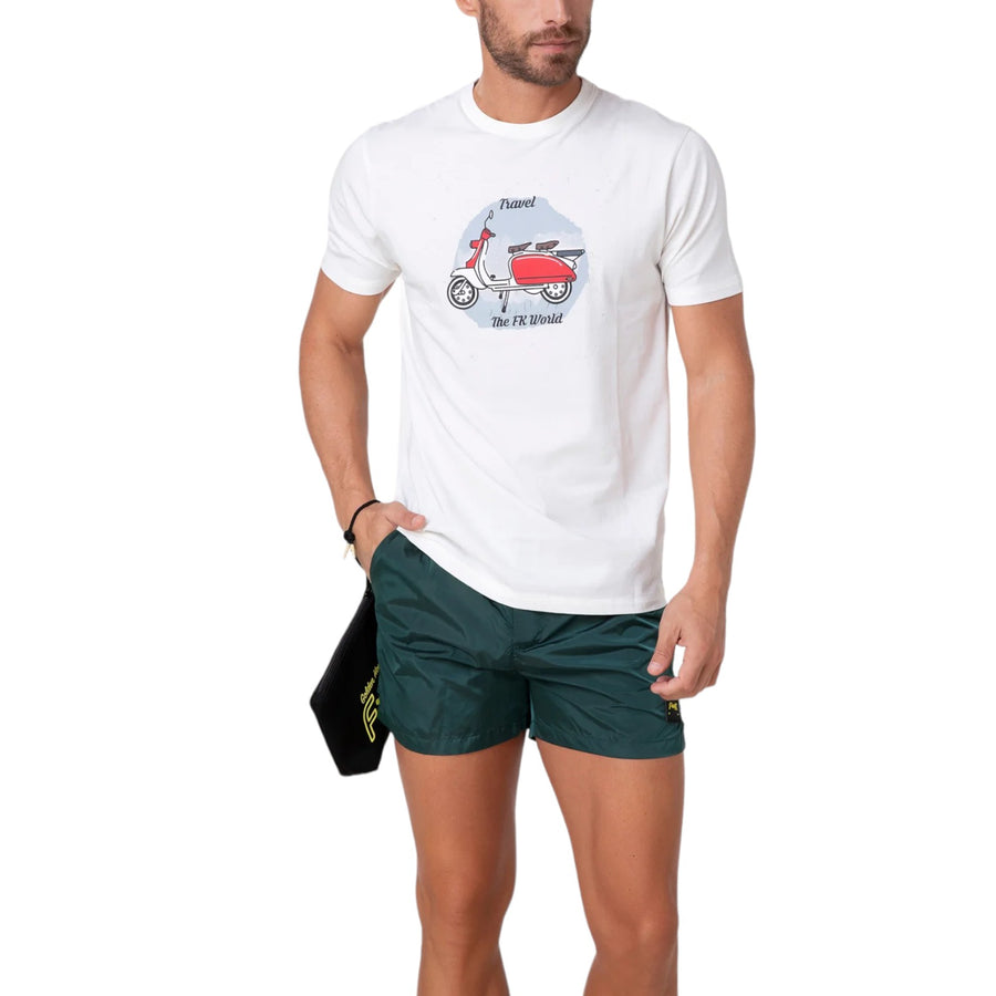 T-shirt con grafica uomo