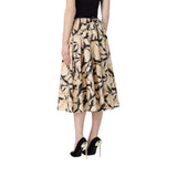 Gonna donna Elisabetta Franchi in cotone stampato