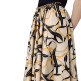 Gonna donna Elisabetta Franchi in cotone stampato