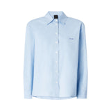 Camicia donna boxy in popeline