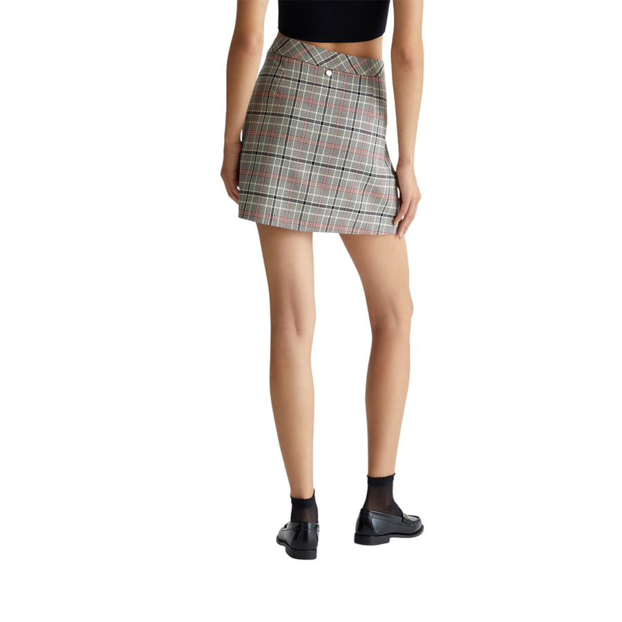 Minigonna donna in tartan