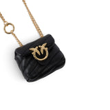 Accessorio donna Nano Love Bag Puff in nappa