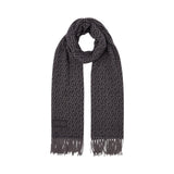 Stola donna con logo monogram