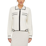 Cardigan donna con zip