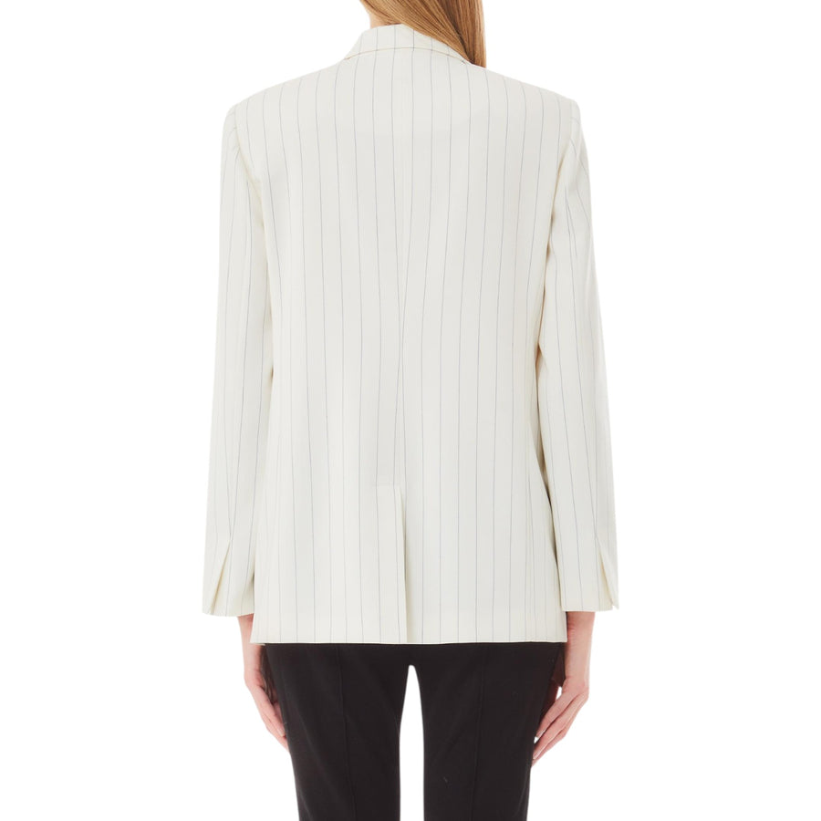 Blazer donna check doppiopetto