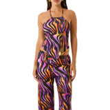 Top donna  hypnotic zebra