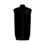 Gilet donna lungo effetto pelliccia