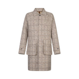 Cappotto uomo check in lana