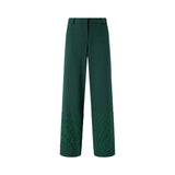 Pantaloni donna ampi con strass