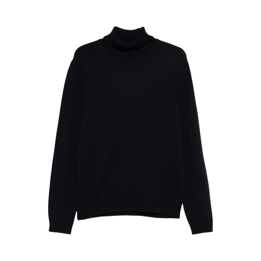 Maglione uomo in lana a collo alto