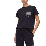 T-shirt donna con tasca gioiello