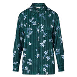 Camicia donna in raso stampato