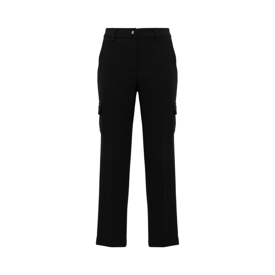 Pantaloni donna a sigaretta in cady