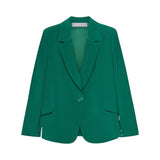 Blazer donna in compatto stretch