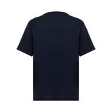 T-shirt donna regular in jersey con logo