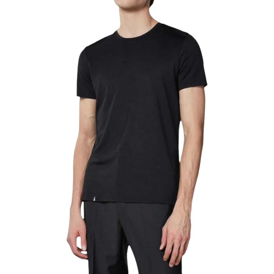 T-shirt uomo slim fit in lyocell e cotone
