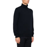 Maglione uomo in lana a collo alto