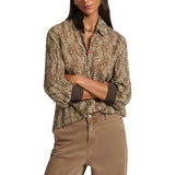 Camicia donna animalier
