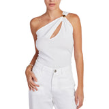 Top donna con dettagli cut-out