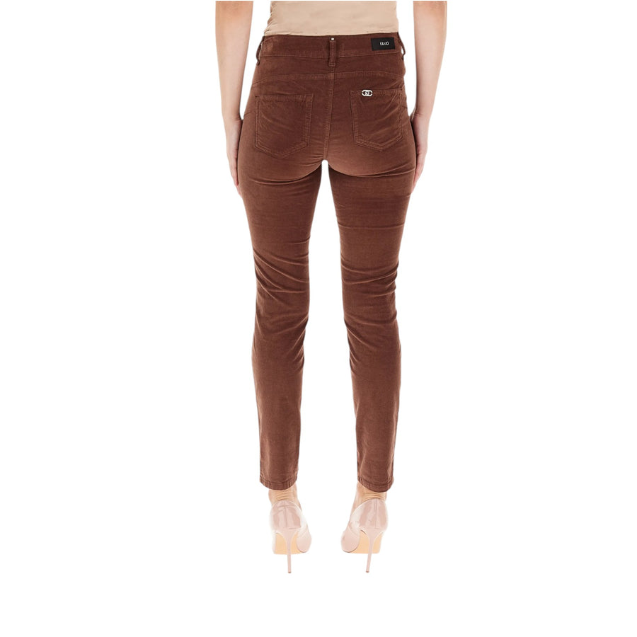 Pantalone donna velluto