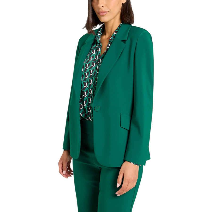 Blazer donna in compatto stretch
