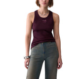 Top donna con logo