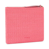 Pochette donna in rafia con logo Love Birds