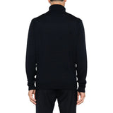 Maglione uomo in lana a collo alto