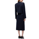 Giacca Donna cropped con alamari