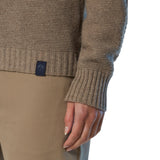 Maglione donna a collo alto in misto cashmere