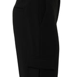 Pantaloni donna a sigaretta in cady