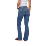 Jeans donna flare a vita alta