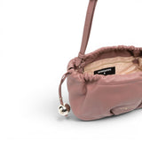 Bubble donna Clutch piccola in pelle