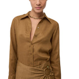 Camicia donna in lino