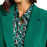 Blazer donna in compatto stretch