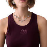 Top donna con logo