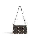 Borsa donna a tracolla Mini One, Two, Three Bag in pelle con maxi borchie