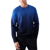 Maglia uomo dégradé in misto lana