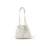 Borsa donna a spalla piccola con micro strass