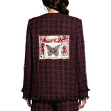 Giacca donna in boucle