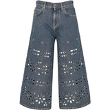Jeans Donna burkina bermuda sangallo