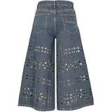 Jeans Donna burkina bermuda sangallo