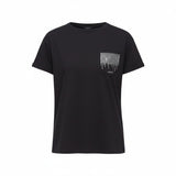 T-shirt donna con tasca gioiello