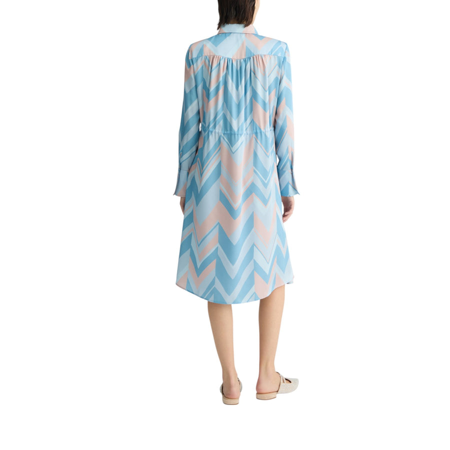 Abito donna chemisier azzurro