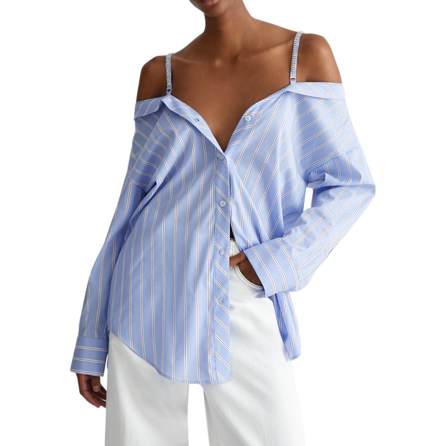 Camicia donna off-shoulders