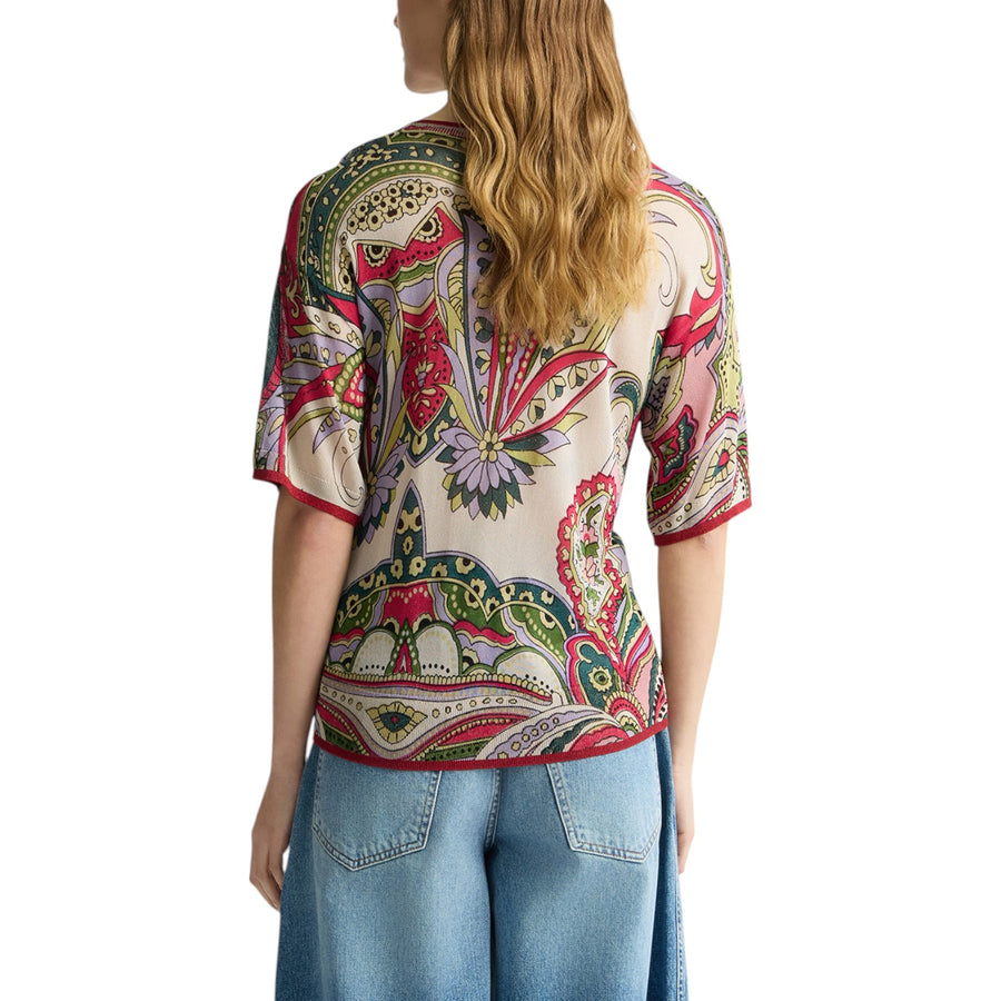 T-shirt donna in maglia