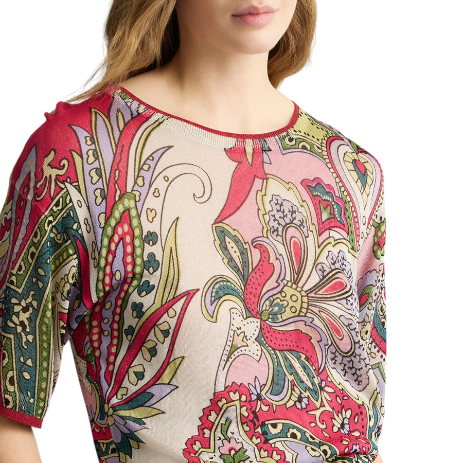 T-shirt donna in maglia